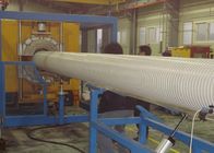 коническая двойная линия штранг-прессования трубы PVC винта 250kg/H
