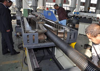 Линия штранг-прессования трубы из волнистого листового металла PVC диаметра PLC 110mm