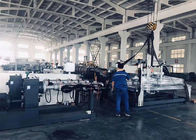 завод машины штранг-прессования производственной линии трубы из волнистого листового металла стены 110mm 160mm двойной
