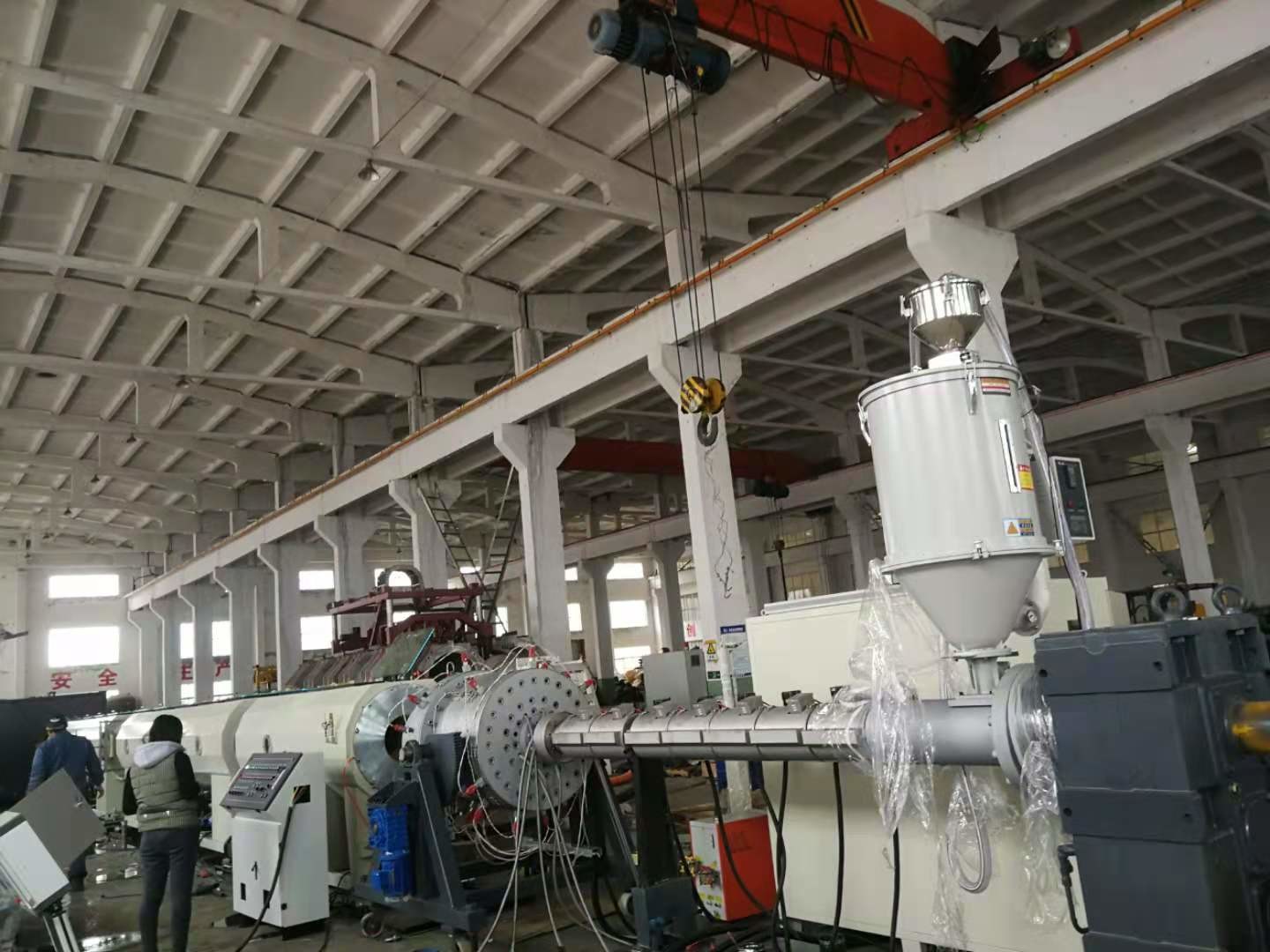 производственная линия трубы PE водоснабжения 600kg/H 400mm