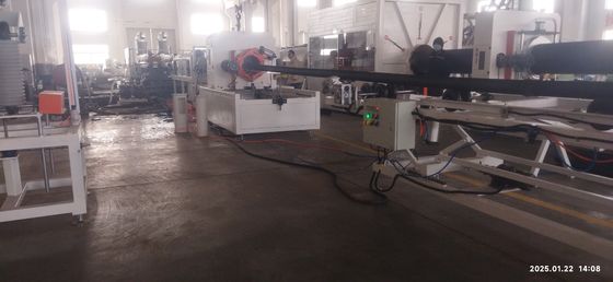 Siemens Electric Element Horizontal Corrugator Double Wall Corrugated Pipe Extrusion Line with 60-2000kg/h Output