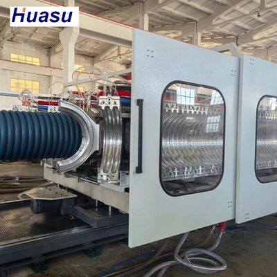 Computerized Double wall corrugated Pipe Extrusion Line for Customized and Mould Block Production