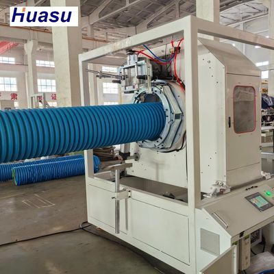Automatic Grade Double Wall Corrugated Pipe Production Line with Siemens PLC Technology and Online Belling