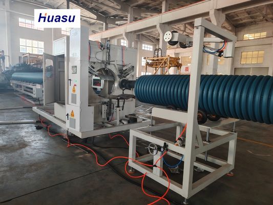 High Productivity Double Wall Corrugated Pipe Extrusion Line with 32-1600mm Pipe Diameter and Siemens PLC Technology