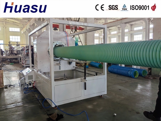 Density Polyethylene PVC DWC Pipe Extrusion Line With Competitive Price And High Speed Forming