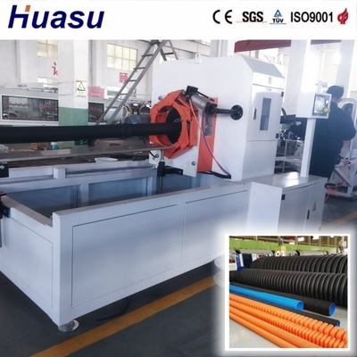 PVC Double Wall Drainage Pipe Extrusion Line 2-33m/min Full-Automatic