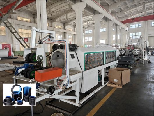 Double Wall Corrugated Pipe Extrusion Line 63mm with Auto Feeding