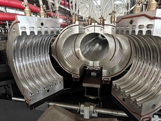 Double Wall Corrugated Pipe Extrusion Line 30000mm with Siemens PLC