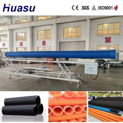 Automatic PVC Corrugated Pipe Machine with 32-1600mm Pipe Range and 3-15m/min Line Speed for High Productivity