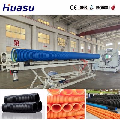 Customized Power Supply Plastic Pipe Extrusion Line for 32-1600mm PVC PE MPP PA HDPE Pipes with 38CrMoAlA Extruder Material