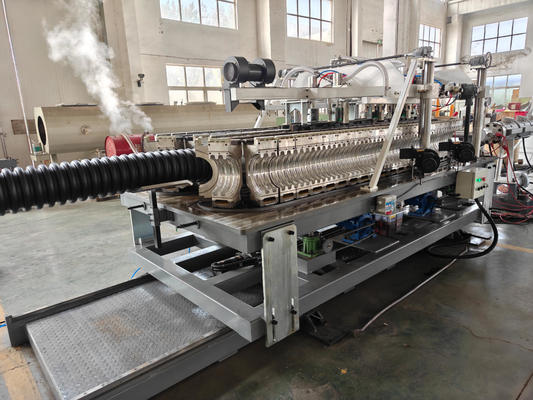Siemens Main Motor DWC Pipe Extrusion Line with PLC Control and 35-55 Working Days Lead Time