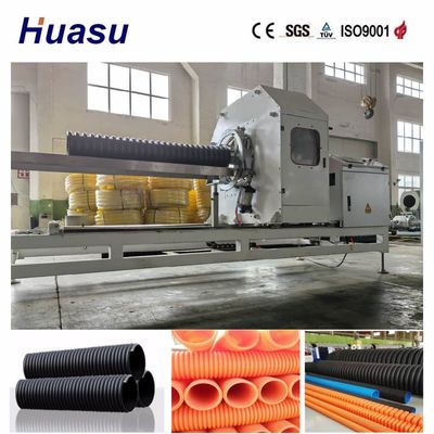 Single Wall Corrugated Pipe Machine Single Wall Corrugated Tube Extrusion Machine Diameter Range 32mm 1600mm for Industrial Pipe Production