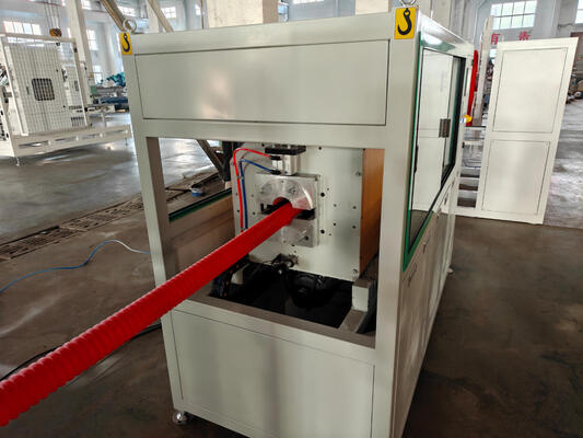 Water Cooling Single Wall Corrugated Pipe Extrusion Line with 16mm-1600mm Pipe Diameter Range and High-Accuracy