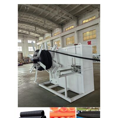60-2000kg/h Output Single Wall Corrugated Pipe Extrusion Line with Water Cooling Mode and PLC Remote Control
