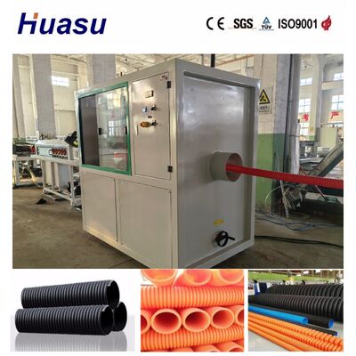 High Productivity Corrugated Pipe Extrusion Line with 32-1600mm Pipe Diameter and PLC Control With Touch Screen