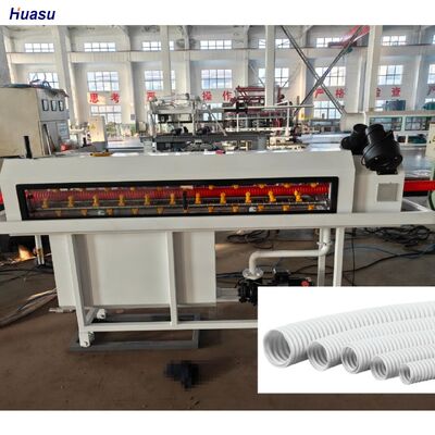 Single Wall Corrugated Pipe Production Line Powered by Siemens Inverter Offering and OperationTemperature Controller Temperature Sensor