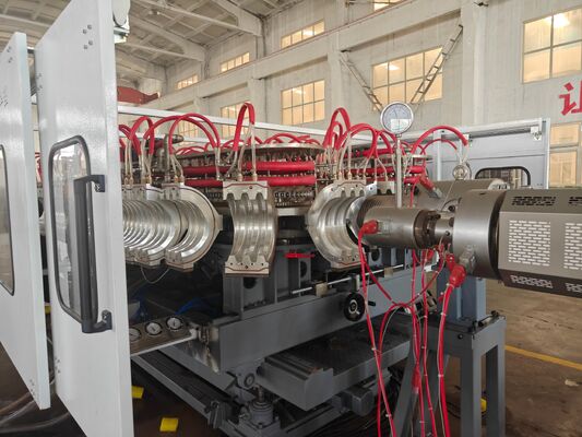Single Double Wall Corrugated Pipe Production Line Using 38CrMoAlA Barrel Material for and Continuous Operation