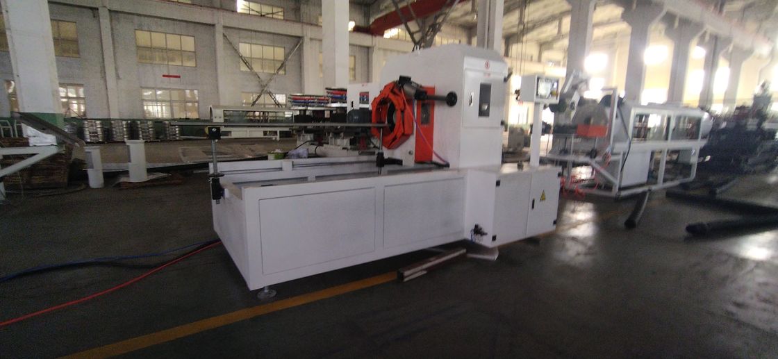 Автоматическая линия экструзирования двойной стены с передовой системой управления PLC и 28/36 пар форм для диаметра труб 50-200 мм