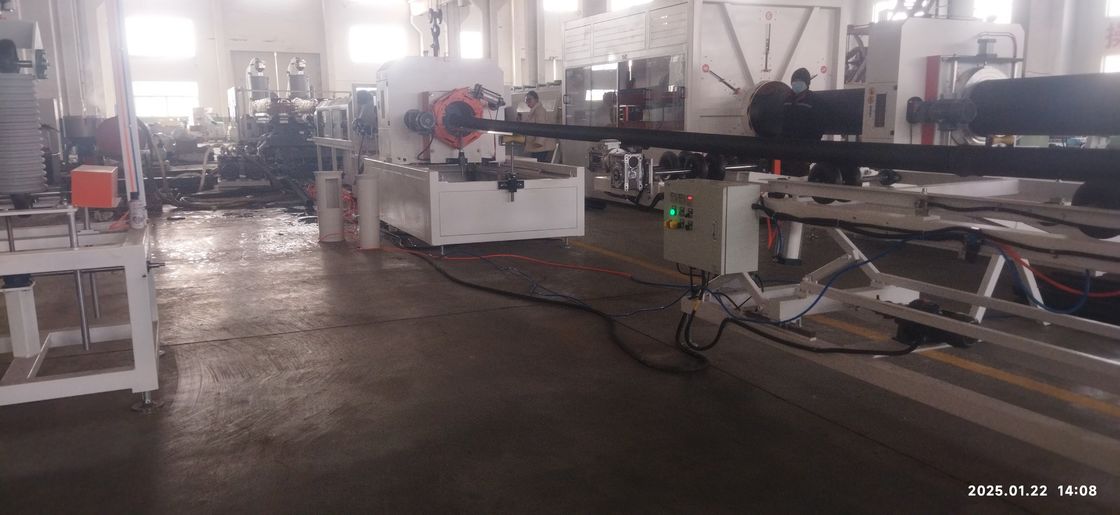 Siemens Electric Element Horizontal Corrugator Double Wall Corrugated Pipe Extrusion Line с производительностью 60-2000 кг/ч