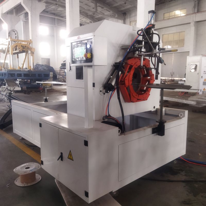 Автоматическая двойная стеновая стружная труба экструзионная линия с Siemens двигателем и системой управления PLC для производства 8-15 кг / ч