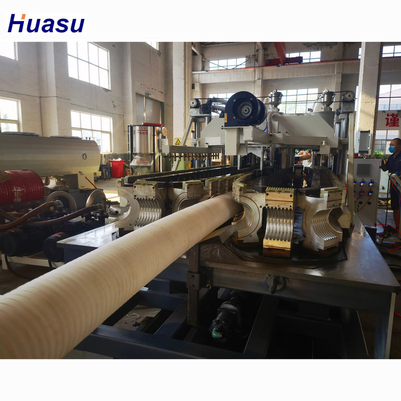 Линия экструзионной трубы с одной стеной с автоматическим питанием и контактором Siemens