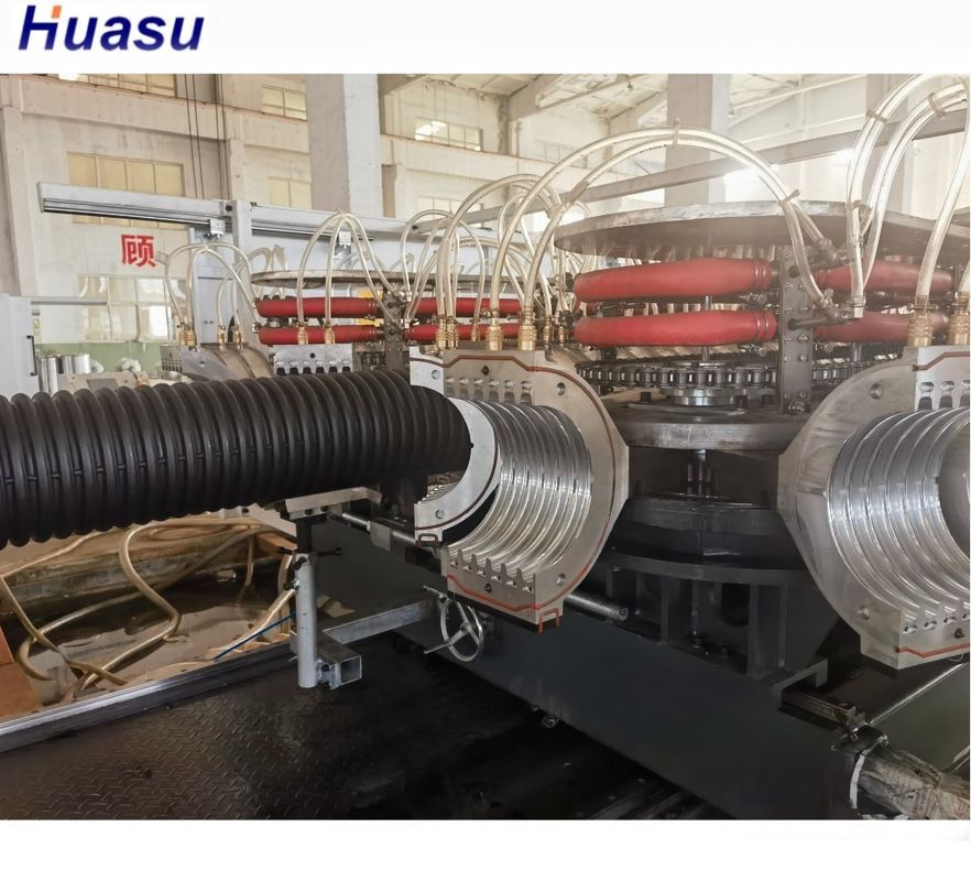 Линия экструзионной трубы с одной винтовой стружкой для производства проволочных и кабельных труб