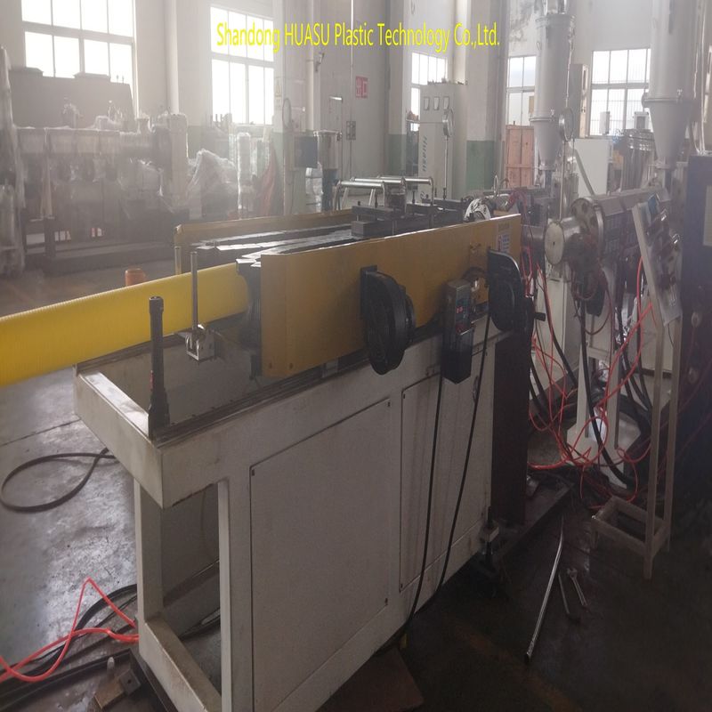 Производственная линия для гофрированных труб мощностью 100-1000 кВт с электрическим и водяным охлаждением Siemens/ABB для эффективной экструзии пластиковых труб