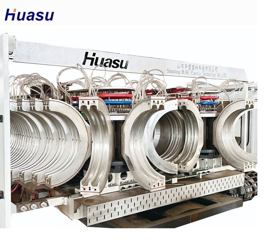 Контактник Siemens двойная стена PE гофрированная труба экструзионная линия для гладкой и долговечной обработки пластика