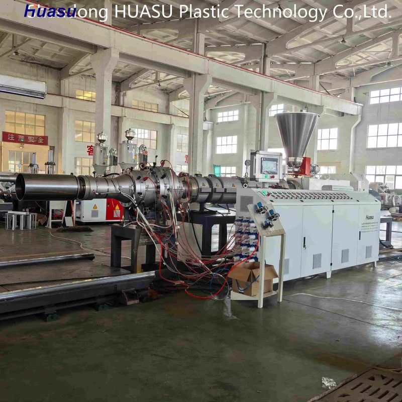 Высокопроизводительная машина для гофрированных труб 500-2000 кг/ч с диаметром трубы 32-1600 мм и технологией Siemens PLC