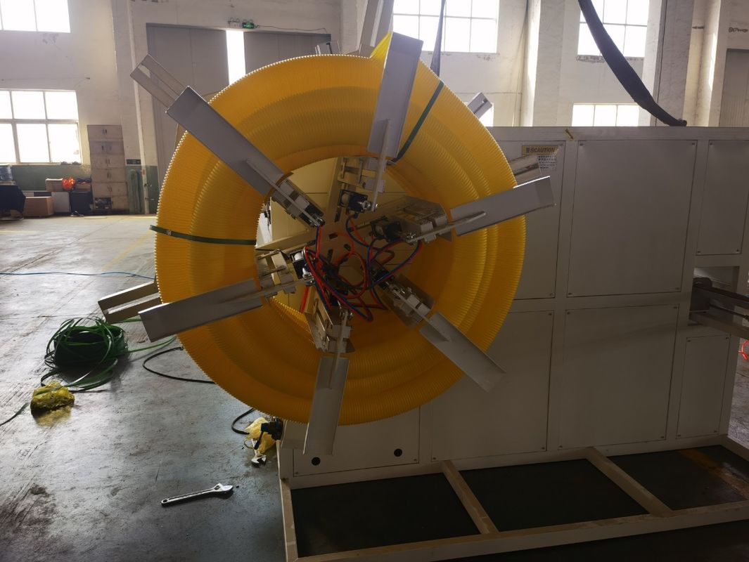 Линия экструзионной трубы с двойной стенкой с электрическими компонентами инвертора Siemens