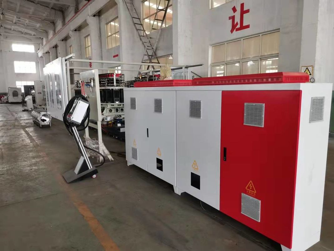 Производственная машина Siemens PLC-управляемая линия экструзии гофрированных труб с глубиной нитрирования 0,4-0,7 мм