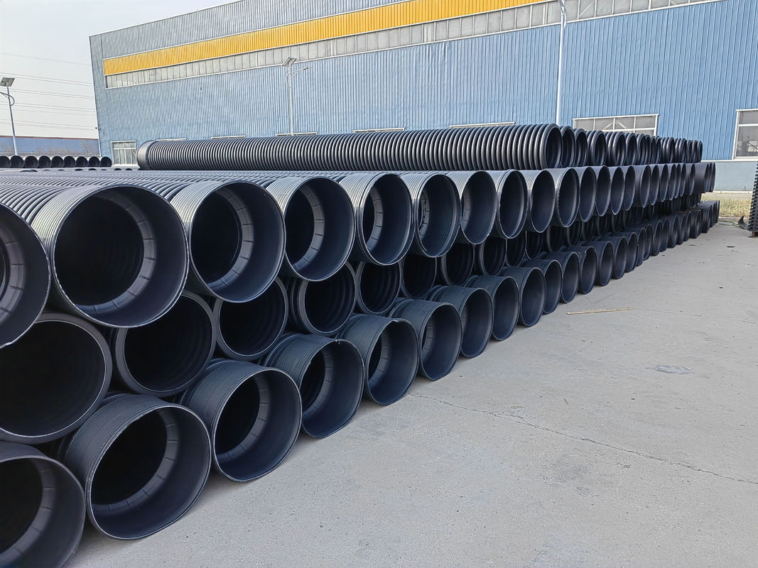 Линия по производству полиэтиленовых одно- или двойных стеновых гофрированных труб