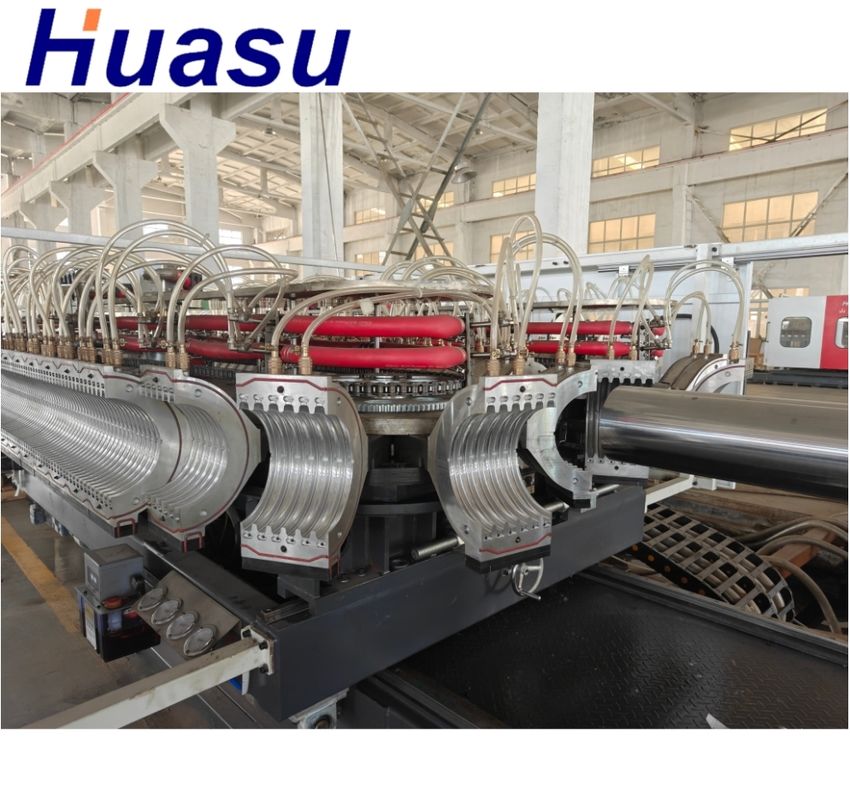 Линия экструзии труб с двойной стенкой для диаметра труб Siemens Contactor 32-1600 мм