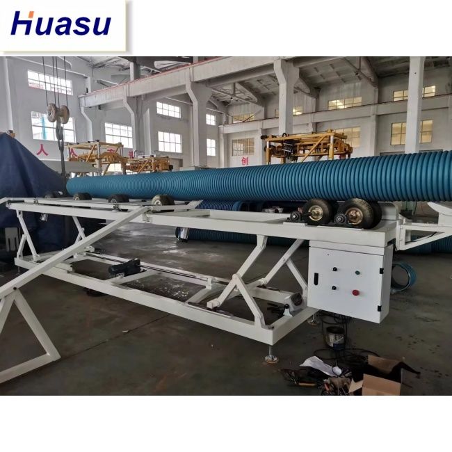 Экструзионная машина для производства труб DWC с PLC-управлением для производства двухстенных гофрированных труб 32-1600 мм. Энергосберегающая конструкция