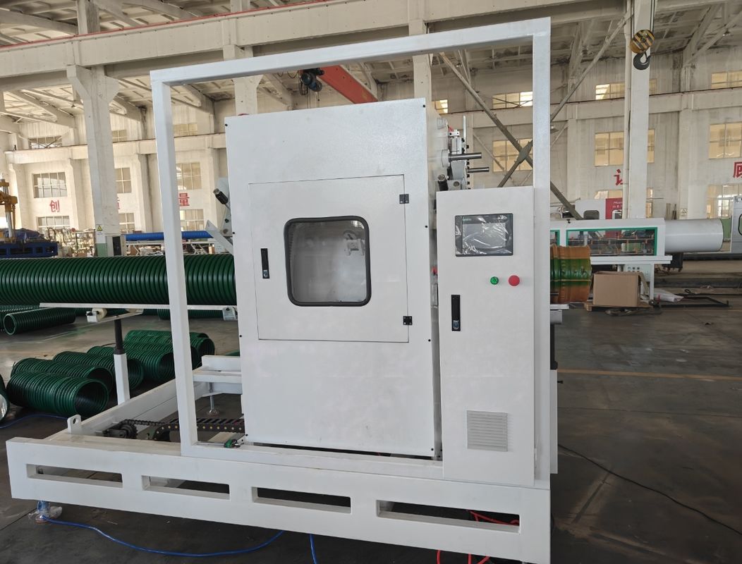 Машина для экструзирования труб из ПВХ высокой скорости с двойной стеной, машина для изготовления труб из гофрированного материала