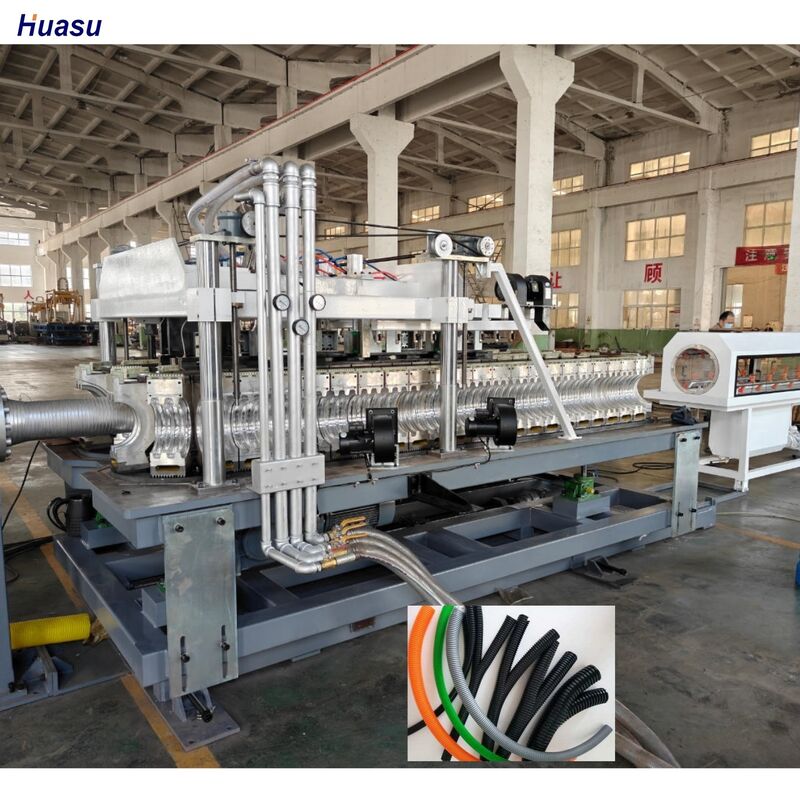 Основные электрические части Siemens Линия экструзионной трубы с двойной стеной с 48 формовыми количествами и функцией охлаждения водой