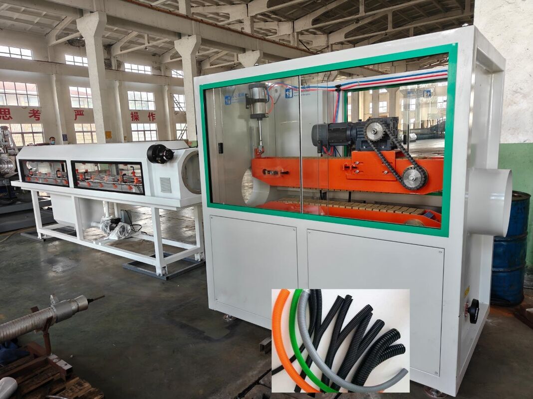 Основные электрические части Siemens Линия экструзионной трубы с двойной стеной с 48 формовыми количествами и функцией охлаждения водой