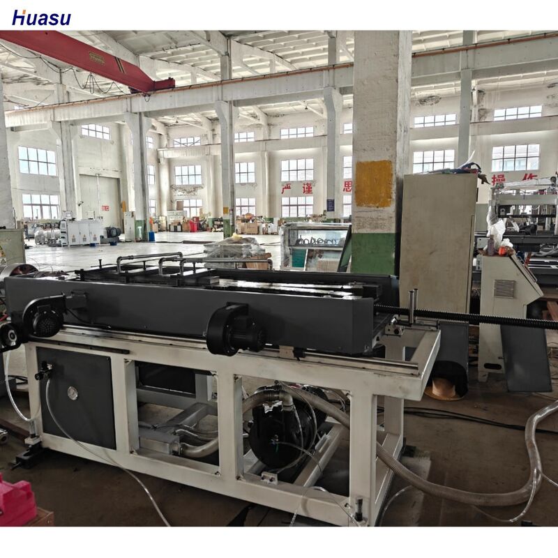 Линия экструзии гофрированных труб из стали с одинарной стенкой с электрическими компонентами Schneider Siemens, гарантией 1 год и глубиной азотирования ствола 0,4–0,7 мм