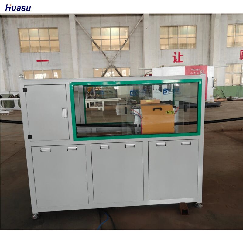 Линия экструзионной трубы с одной стеной, управляемая ПЛК, с одной винтовой конструкцией и стальным материалом для водозабора