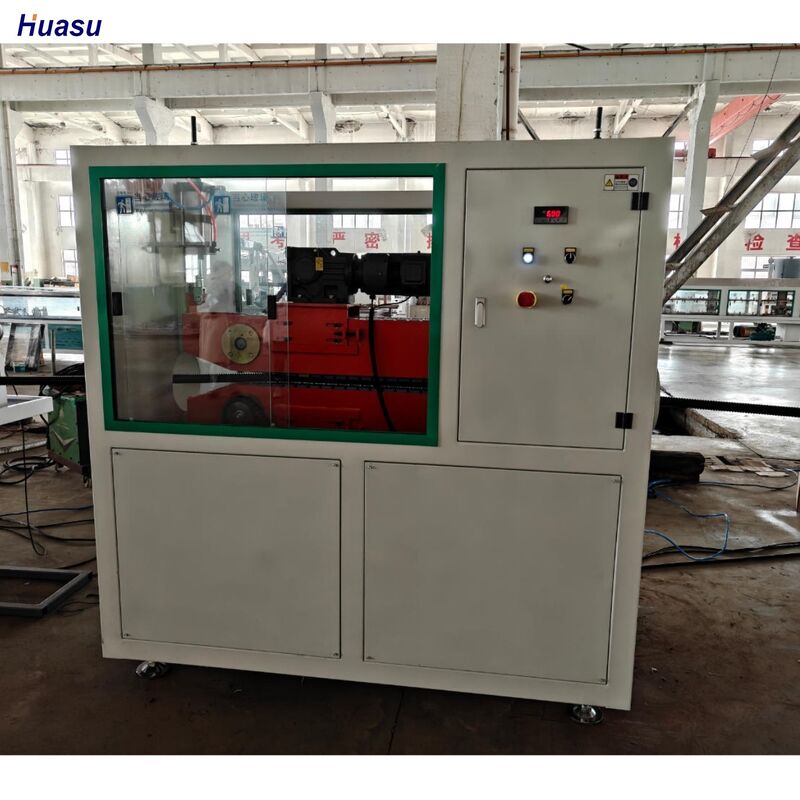 Полностью автоматическая линия экструзии гофрированных труб Siemens Motor с максимальным диаметром трубы 110 мм