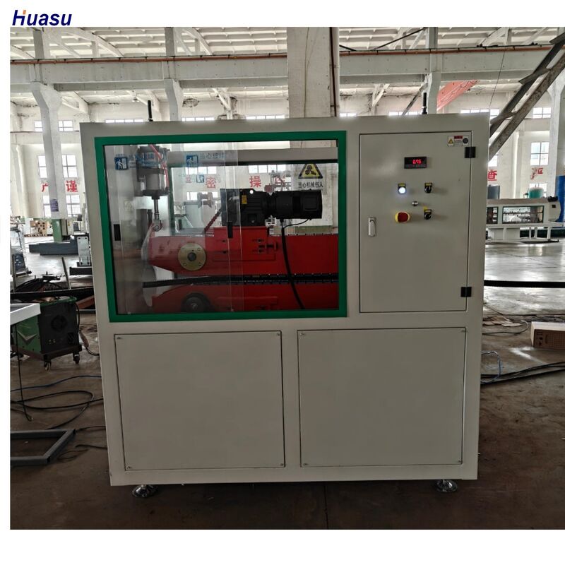 Линия экструзии гофрированной трубы с одинарной стенкой для системы водяного охлаждения для переработки пластика PE с материалом цилиндра 38CrMoAlA