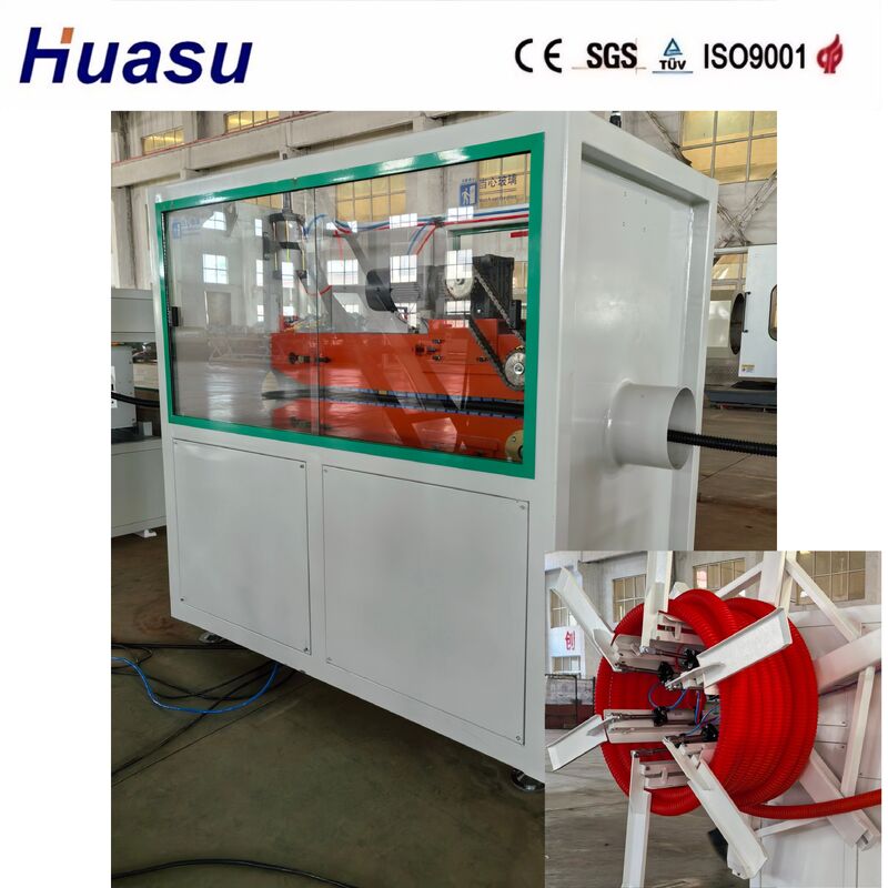 Линия экструзии труб защиты кабеля с воздушным и водяным охлаждением для 32-1600 мм