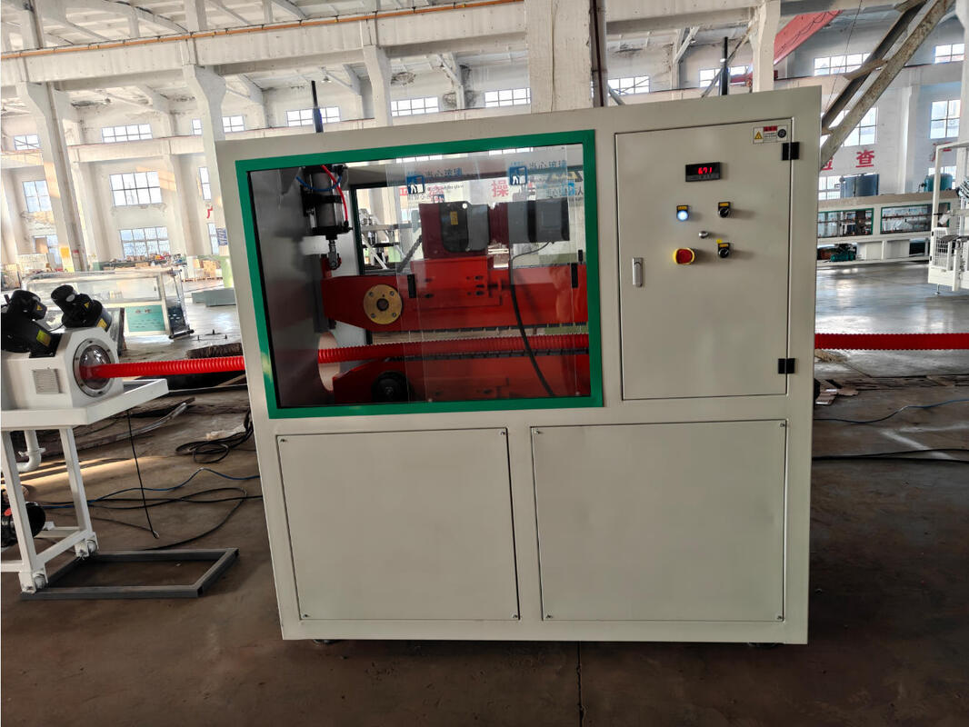 Линия экструзионной трубы Siemens Main Motor с одной стеной с системой управления PLC и водяным охлаждением