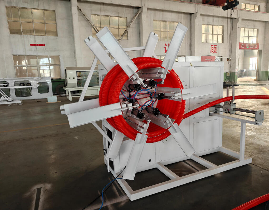 Линия экструзионной трубы с двойной стенкой с регулятором частоты Siemens и материалом 20CrMnTi для повышения стабильности