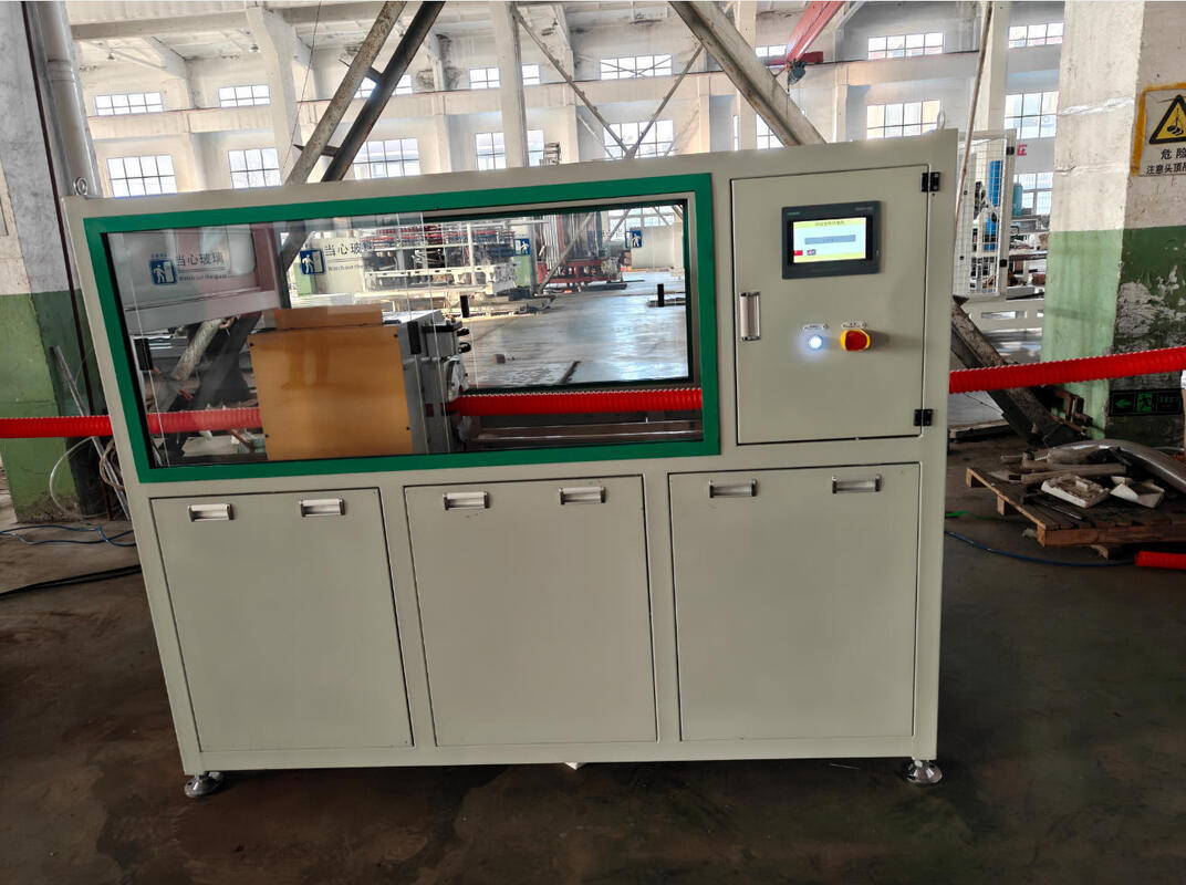 Линия экструзирования двойной стены гофрированной трубы с основными электрическими частями Siemens и формой из алюминиевого сплава для производства труб DWC