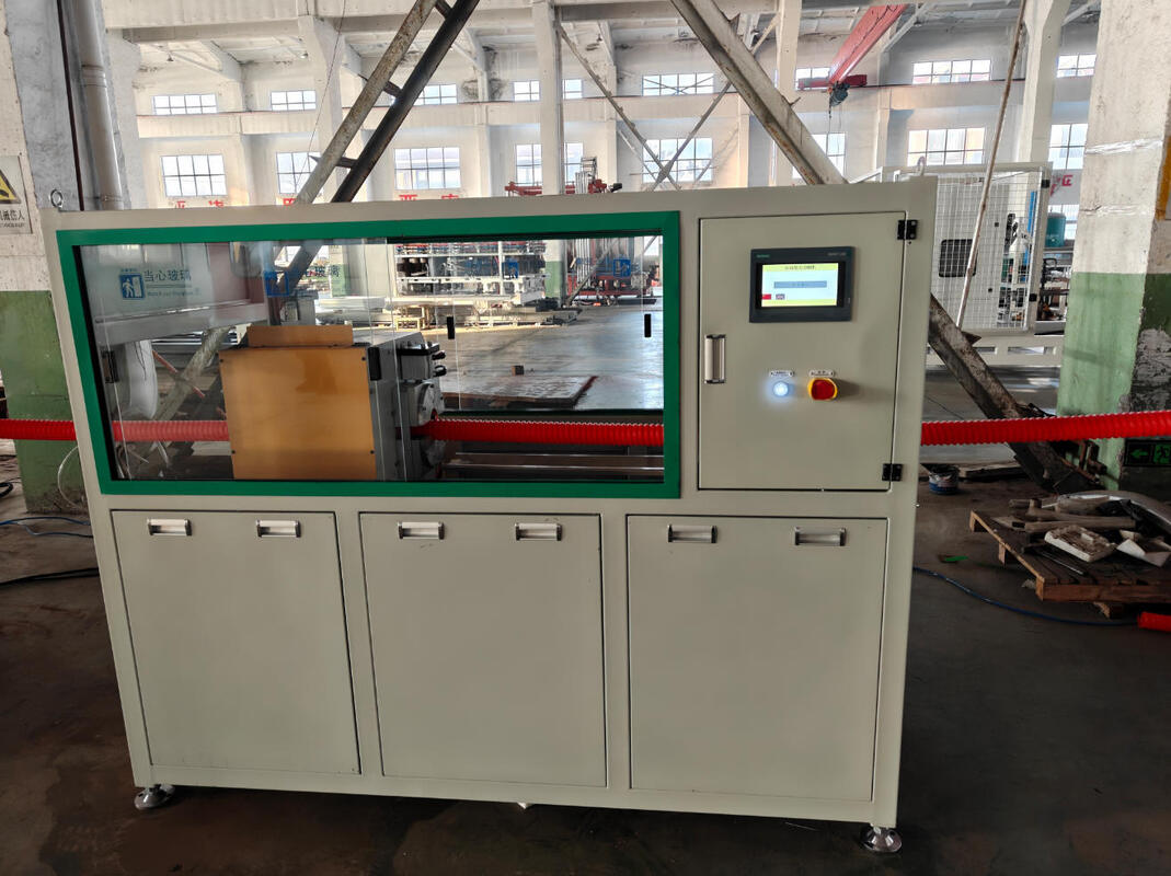 Линия экструзии гофрированной трубы с двойными стенками с частотным преобразователем Siemens HV>740, шнеком для ствола и зубчатым материалом 20CrMnTi