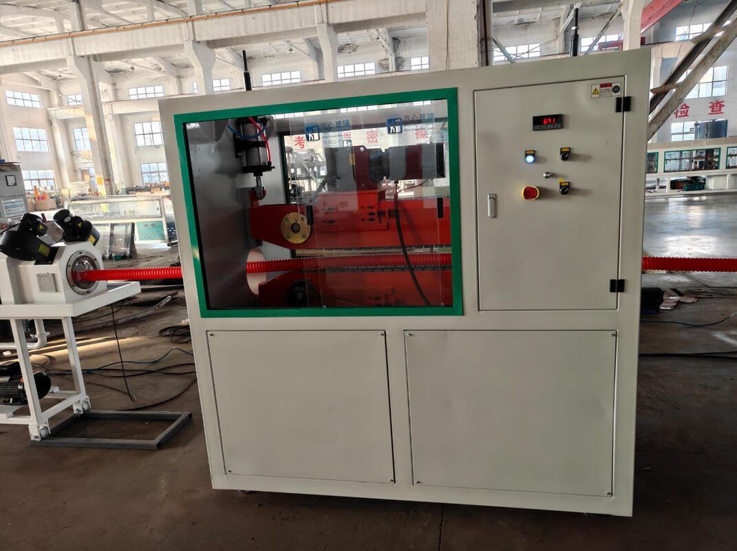 Линия экструзионной трубы с двойной стенкой с регулятором частоты Siemens и материалом 20CrMnTi для надежной работы HV>740 стволов