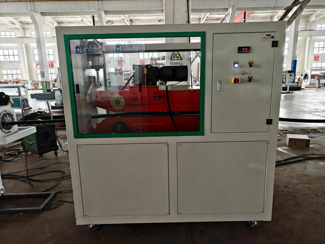 Линия экструзии гофрированных труб с двойными стенками с частотным преобразователем Siemens и зубчатым материалом 20CrMnTi для высокой прочности