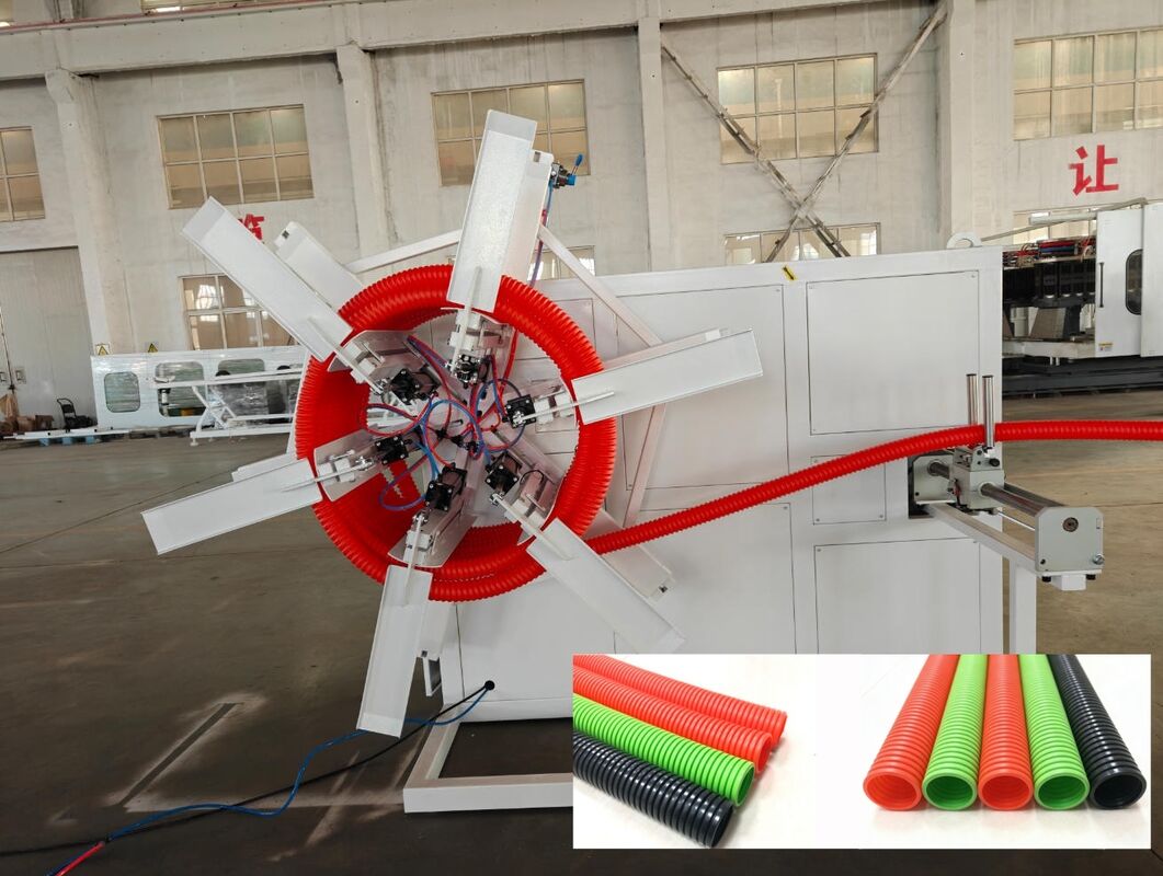 Линия экструзионной трубы с одной стеной с 38CrMoAlA материалом для ствола и основной электрикой Siemens Schneider с дистанционным управлением PLC