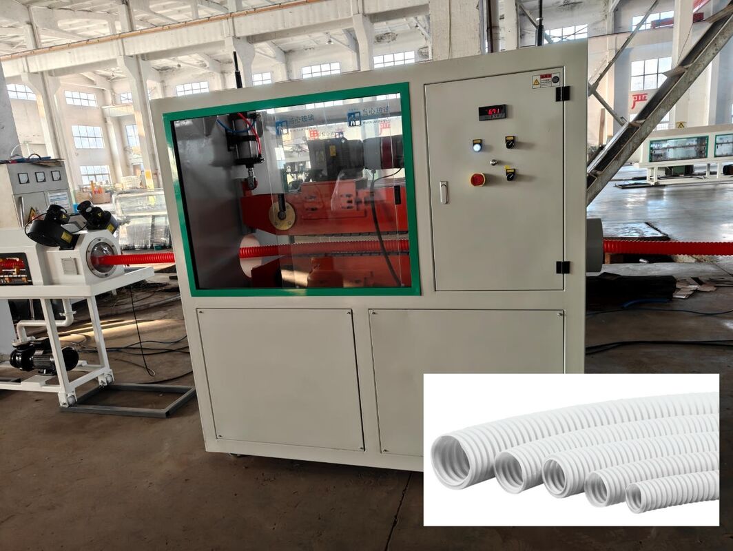 Линейка производства волнистых труб с дистанционным управлением PLC, предназначенная для бесшовного и последовательного выпуска труб